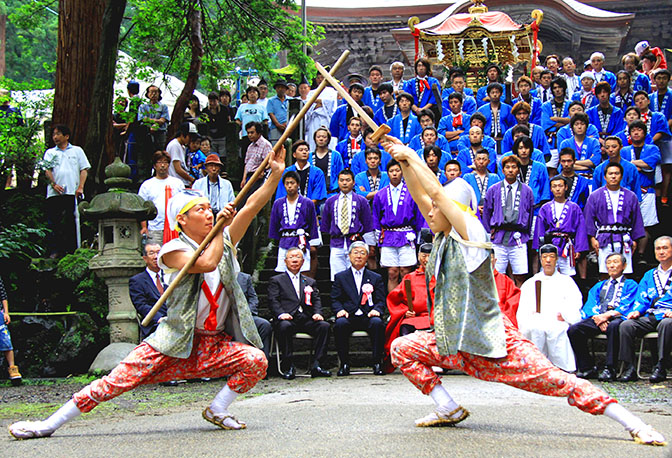 Sekiyama Jinja Fire Festival